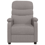 Fauteuil de massage Taupe Tissu