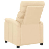 Fauteuil de massage Crème Tissu