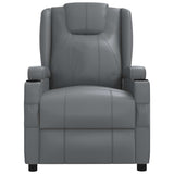 Fauteuil de massage Anthracite Similicuir