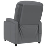 Fauteuil de massage Anthracite Similicuir