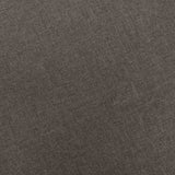 Fauteuil avec repose-pied Taupe Tissu