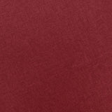 Fauteuil de massage avec repose-pied Rouge bordeaux Tissu