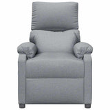 Fauteuil de massage Gris clair Tissu
