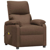 Fauteuil de massage Marron Tissu