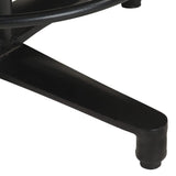 Tabourets de bar lot de 2 66 cm cuir véritable