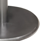 Tabourets de bar lot de 2 marron cuir véritable