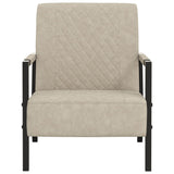 Fauteuil Gris clair Similicuir