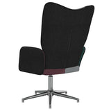 Chaise de relaxation Patchwork Tissu