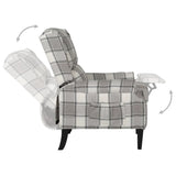 Fauteuil inclinable Gris Tissu