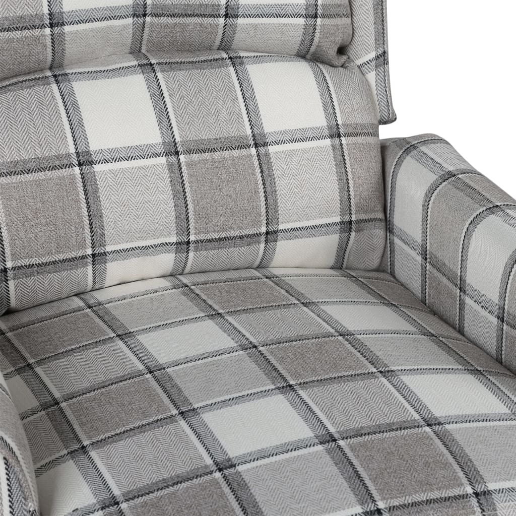 Fauteuil inclinable Gris Tissu
