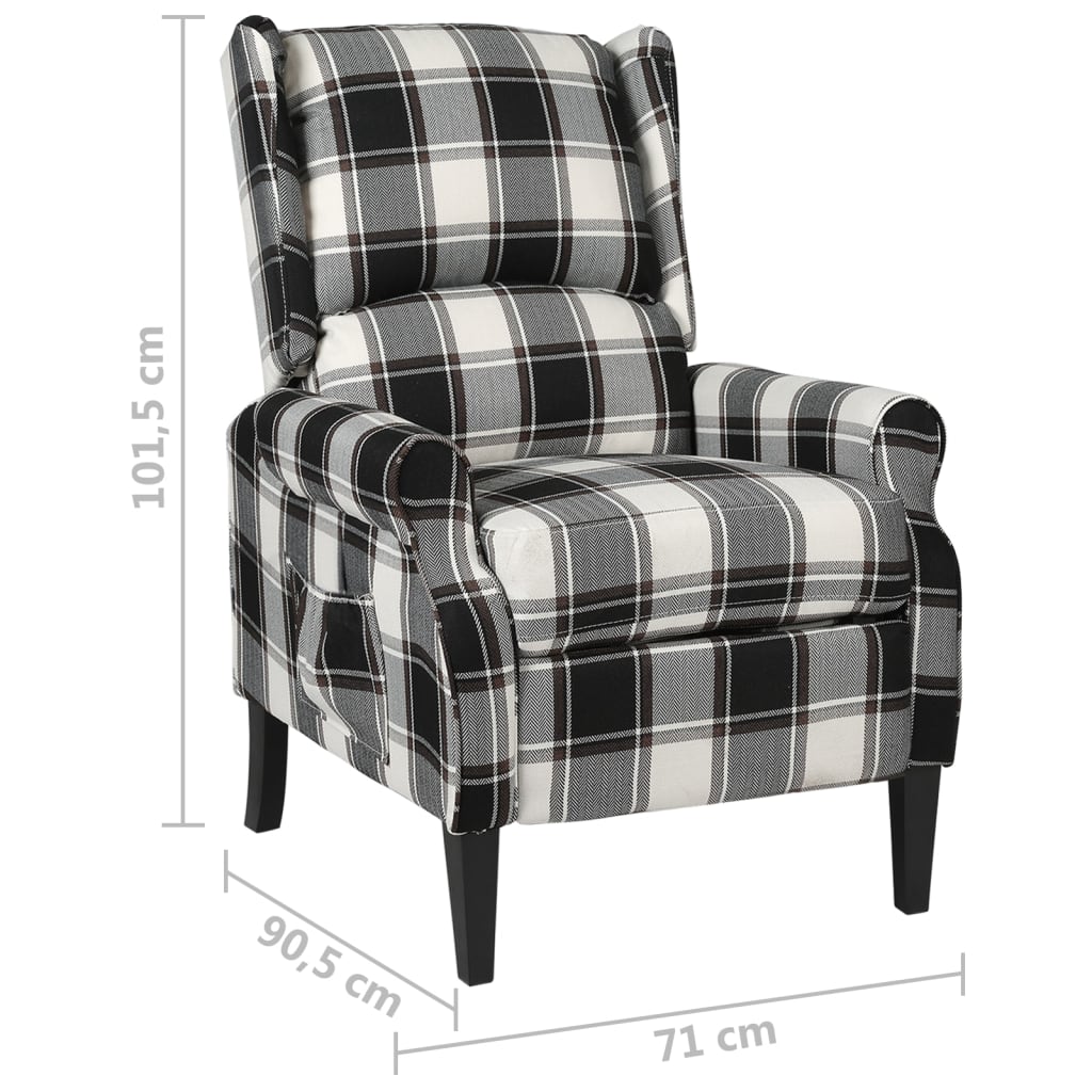 Fauteuil inclinable Multicolore Tissu