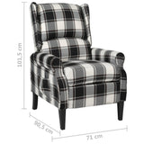 Fauteuil inclinable Multicolore Tissu