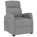 Fauteuil Gris clair Tissu