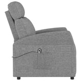 Fauteuil Gris clair Tissu