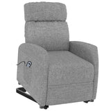 Fauteuil Gris clair Tissu