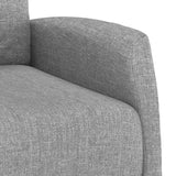 Fauteuil Gris clair Tissu