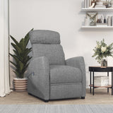 Fauteuil Gris clair Tissu
