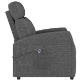 Fauteuil Gris foncé Tissu