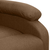 Fauteuil de massage Marron Tissu