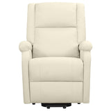 Fauteuil de massage Crème Tissu