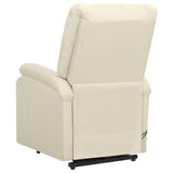 Fauteuil de massage Crème Tissu