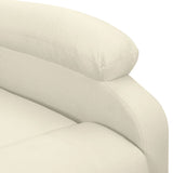 Fauteuil de massage Crème Tissu