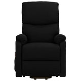 Fauteuil de massage Noir Tissu
