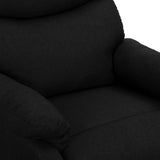 Fauteuil de massage Noir Tissu