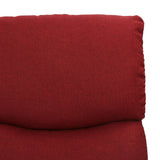 Fauteuil de massage Rouge bordeaux Tissu