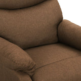 Fauteuil de massage Taupe Tissu