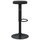 Tabourets de bar lot de 2 Noir Velours