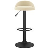 Tabouret de bar Crème Velours