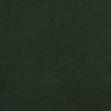 Tabourets de bar lot de 2 vert foncé velours