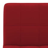 Tabourets de bar lot de 2 rouge bordeaux velours