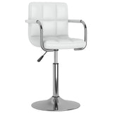 Tabouret de bar Blanc Similicuir