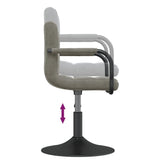 Tabouret de bar Gris clair Velours