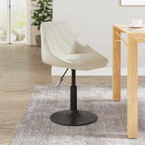 Tabouret de bar Crème Velours