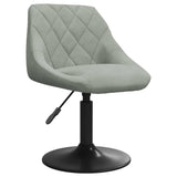Tabouret de bar Gris clair Velours
