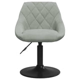 Tabouret de bar Gris clair Velours