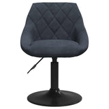 Tabouret de bar Gris foncé Velours