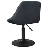 Tabouret de bar Gris foncé Velours