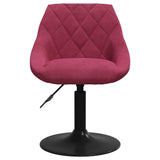 Tabouret de bar Rouge bordeaux Velours