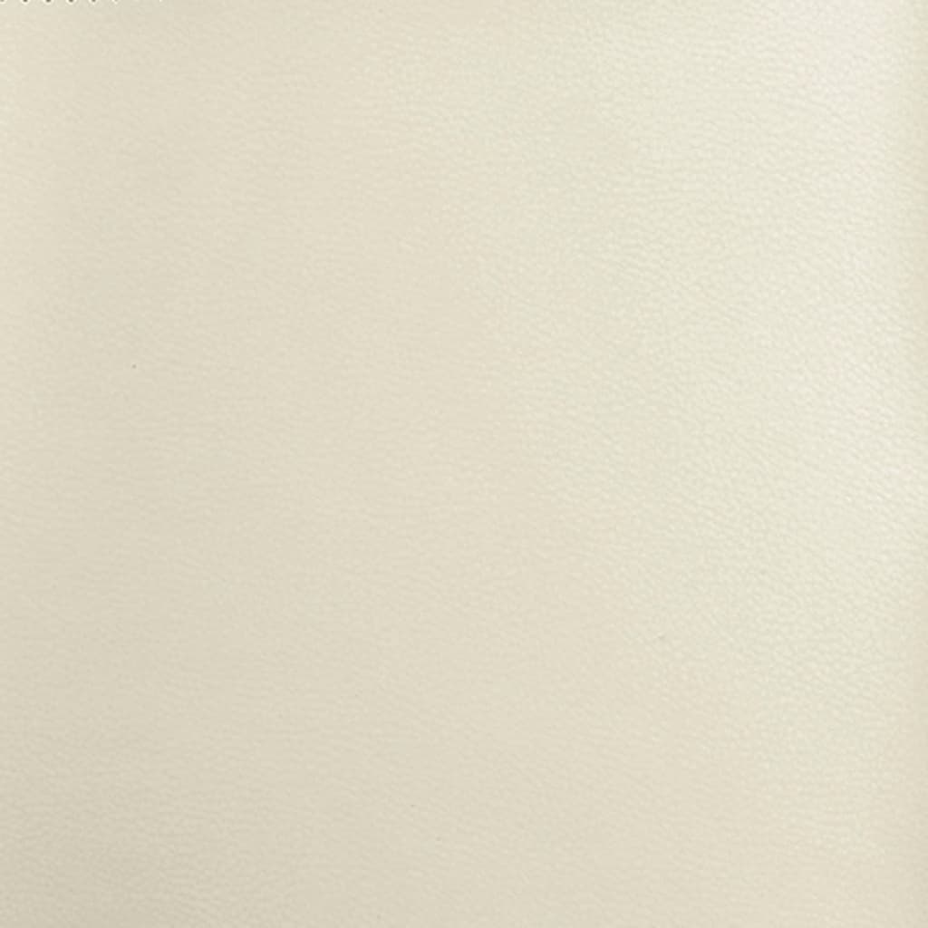 Fauteuil inclinable électrique Crème Similicuir