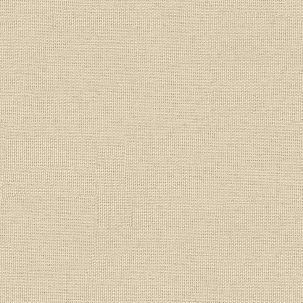 Fauteuil inclinable électrique Crème Tissu