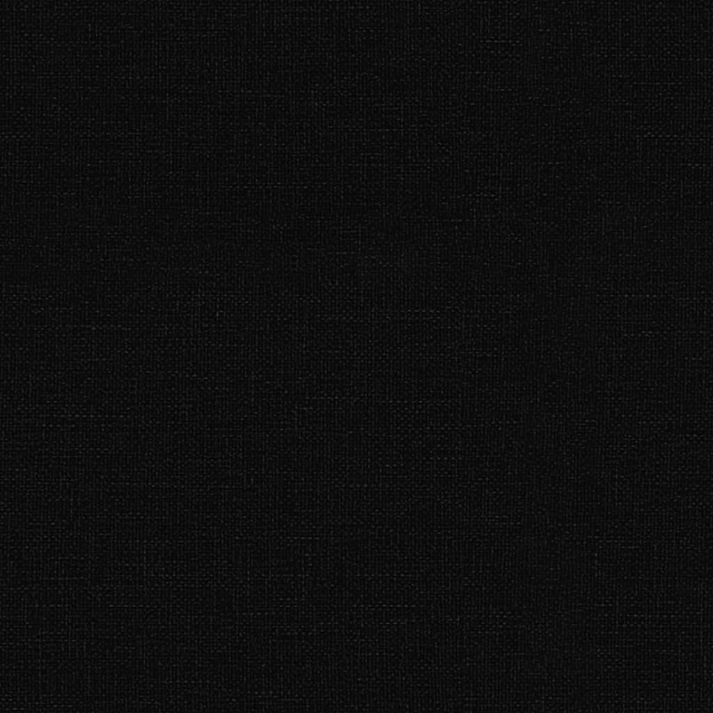 Fauteuil inclinable électrique Noir Tissu