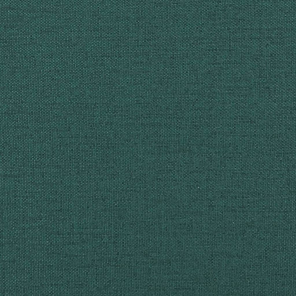 Fauteuil inclinable électrique Vert foncé Tissu