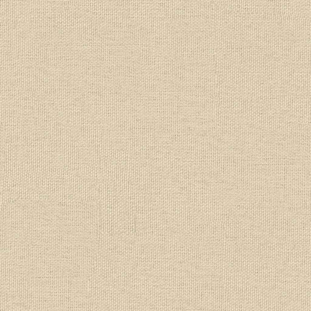 Fauteuil inclinable électrique Crème Tissu