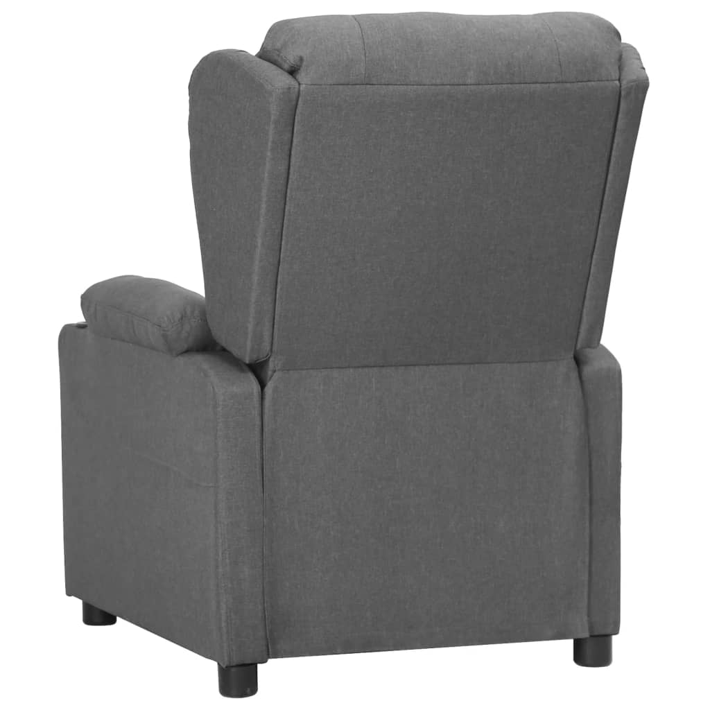 Fauteuil inclinable Gris clair Tissu
