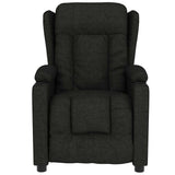 Fauteuil de massage Noir Tissu