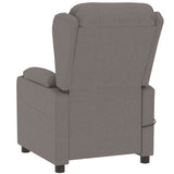 Fauteuil de massage Taupe Tissu
